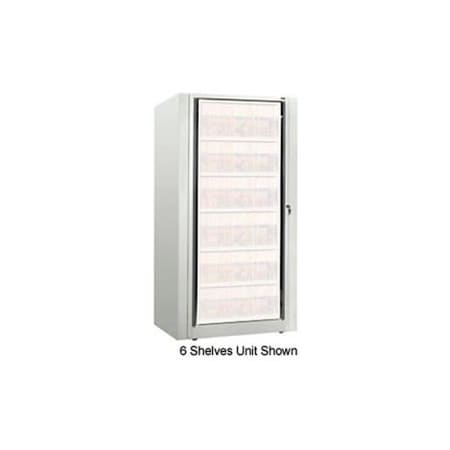 Datum Filing Systems Rotary File Cabinet Components, Base Starter Unit, Legal, 8-High, Bone White XSLG-S8E-T15